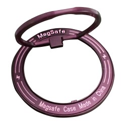 Magnetic Ring Bracket for All Smartphones 360° Rotation Wine Red Magnetic Ring Bracket for All Smartphones 360° Rotation Wine Red